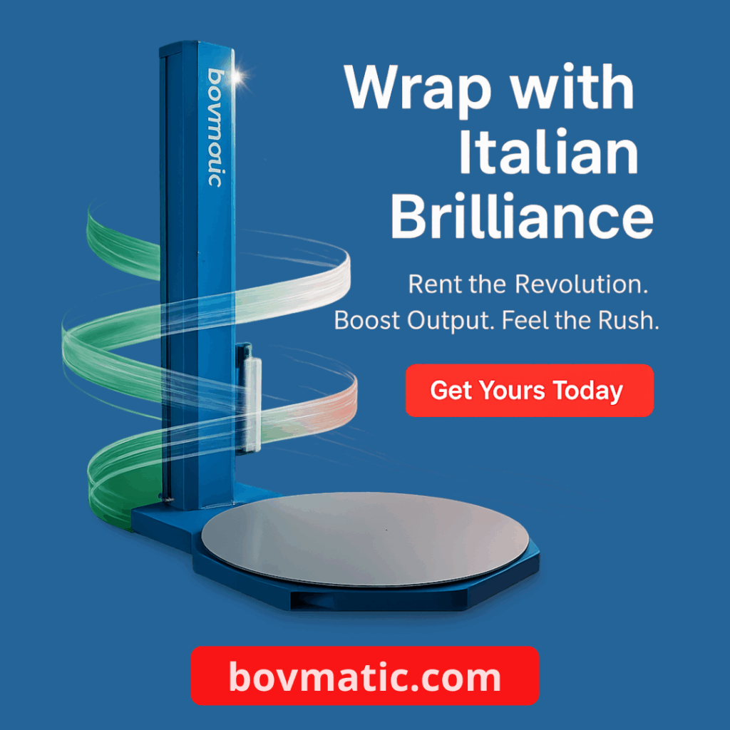 Bovmatic High-Quality Italian Pallet Wrappers
